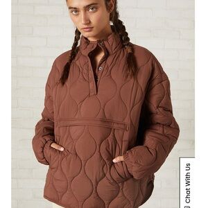 Pacsun Active High Altitude Puffer Sweatshirt